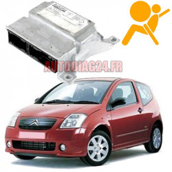 Réparation Calculateur D'airbag Citroen C2 Autoliv 603 48 19 00, 603481900, 9659532380 - 95320