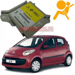 Réparation Calculateur D'airbag Citroen C1 TRW 89170-0H050, 891700H050, 212388105 - 95040