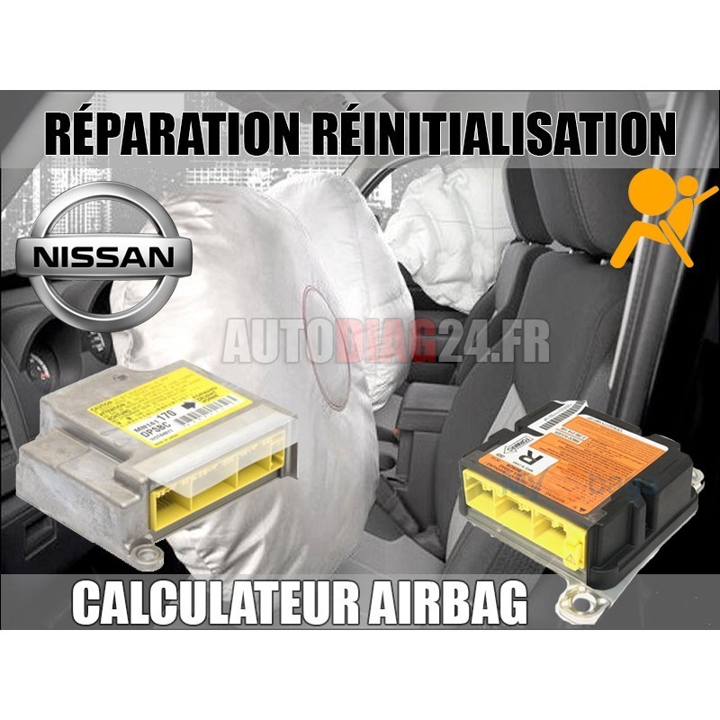 Réparation calculateur Airbag Nissan 350Z - 98820CD50A - 93c56