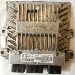 CALCULATEUR MOTEUR CITROEN C3 1.4 HDI 5WS40117D-T, SW9655938780, 9655938780, HW9648644280, 9648624280