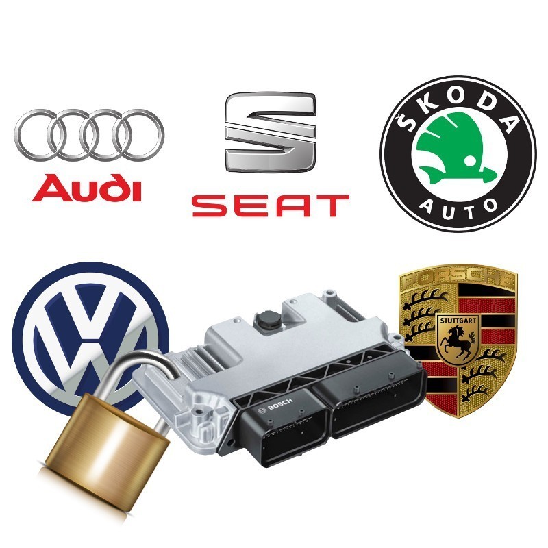 Réparation anti-demarrage Audi Seat Skoda Volkswagen calculateur Bosch EDC17 MED17