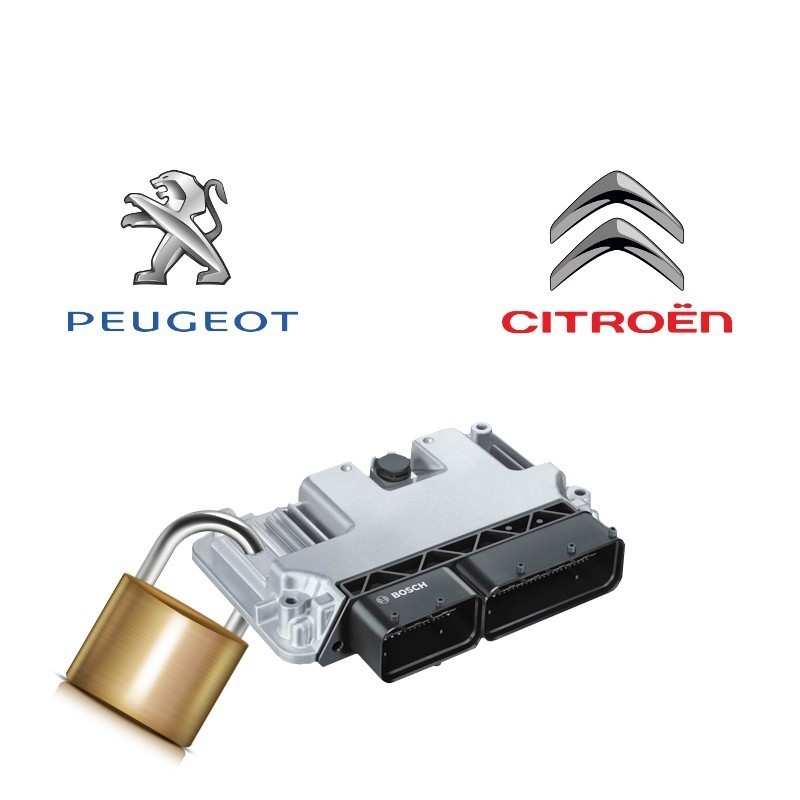 Réparation anti-demarrage immo off Peugeot Citroen Calculateur Bosch EDC17