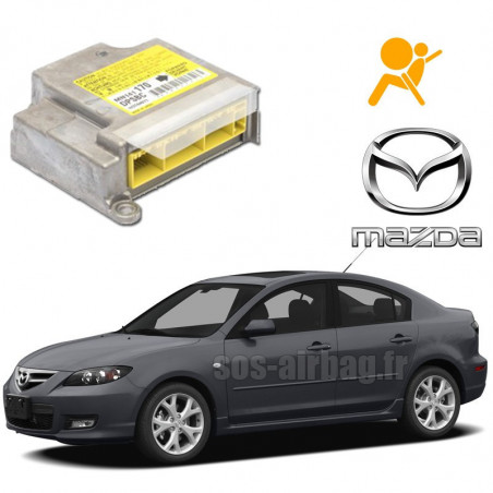 Réparation calculateur Airbag Mazda 3 - BCP857K30 Bosch F01G07201H - 95640