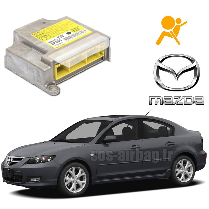 Réparation calculateur Airbag Mazda 3 - BFB657K30 Bosch F01G072068 - 95640