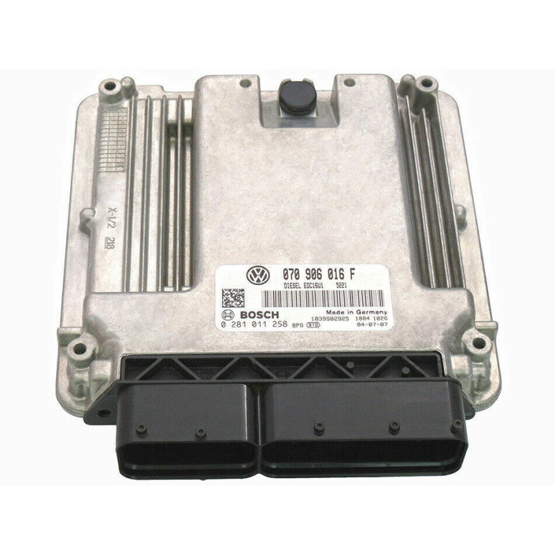 CALCULATEUR MOTEUR VOLKSWAGEN TOUAREG 2.5 TDI BOSCH 0 281 011 258, 0281011258, 070 906 016 F, 070906016F, EDC16U1 CALCULATEUR MOTEUR VOLKSWAGEN TOUAREG 2.5 TDI BOSCH 0 281 011 258, 0281011258, 070 906 016 F, 070906016F, EDC16U1
