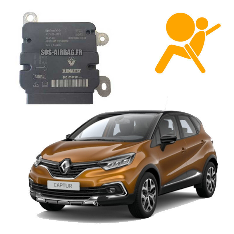 Réparation calculateur airbag A2C10940403 985103419R Renault Clio 4