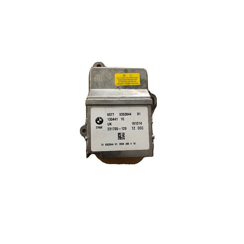 Réparation Calculateur D'Airbag Mini Cooper BMW TRW 6577 9353044 01 - 130441 10 - 231705-129 Réparation Calculateur D'Airbag Mini Cooper BMW TRW 6577 9353044 01 - 130441 10 - 231705-129