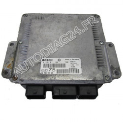 CALCULATEUR MOTEUR PEUGEOT 206 2L HDI BOSCH 0 281 010 188, 0281010188, 96 485 888 80, 9648588880 EDC15C2 75