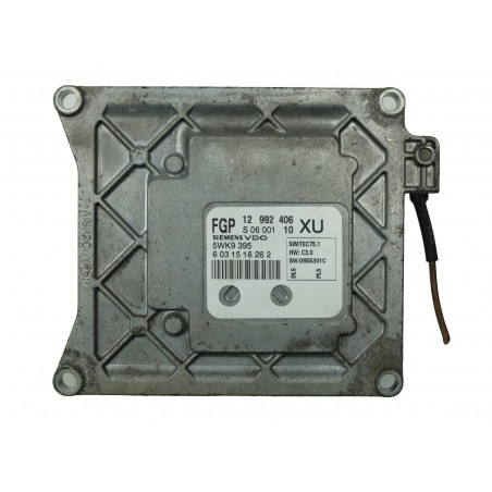 Calculateur Moteur Essence 12992406 5WK9395 Opel Zafira B Astra H Siemens VDO Simtec75.1