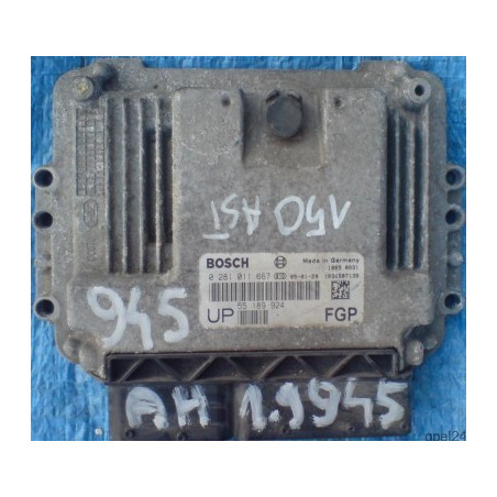 OPEL ASTRA 1.9 CDTI Z19DT Z19DTL Z19DTJ Z19DTH 55189924 UP, 55 189 924 UP, BOSCH 0281011667, 0 281 011 667, 55189923, 55 189 923