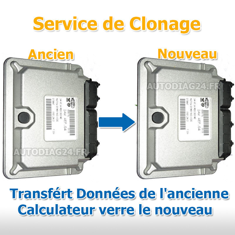 Fiat Alfa Romeo Lancia Calculateur Magneti Marelli IAW 4EF.xx - Service de programmation