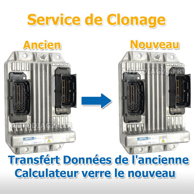 Service de programmation Calculateur Opel 1.7CDTI ISUZU DENSO Clonage ou Vierge