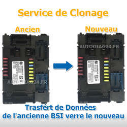 Clonage Body BSI BCM Fiat - Delphi Service de programmation