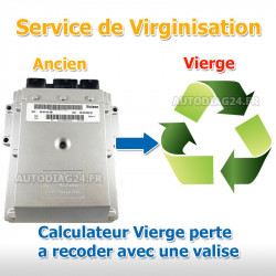 Service de programmation Fiat Peugeot Citroën Moteur 2.2L Calculateur VISTEON DCU102 IMMO OFF