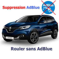Suppression système AdBlue Urea Citroën C5 Tourer X7 - 2014 a 2017