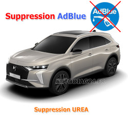 Suppression système AdBlue Urea Citroën DS7 - 2014 a 2017