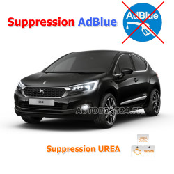 Suppression système AdBlue Urea Citroën DS4 - 2014 a 2018