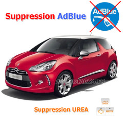 Suppression système AdBlue Urea Citroën DS3 - 2014 a 2017