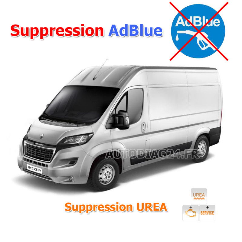 Suppression système AdBlue Urea Peugeot Boxer