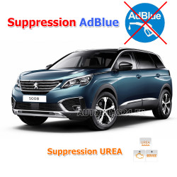 Suppression système AdBlue Urea Peugeot 5008 de 2018 jusqu'en 2023