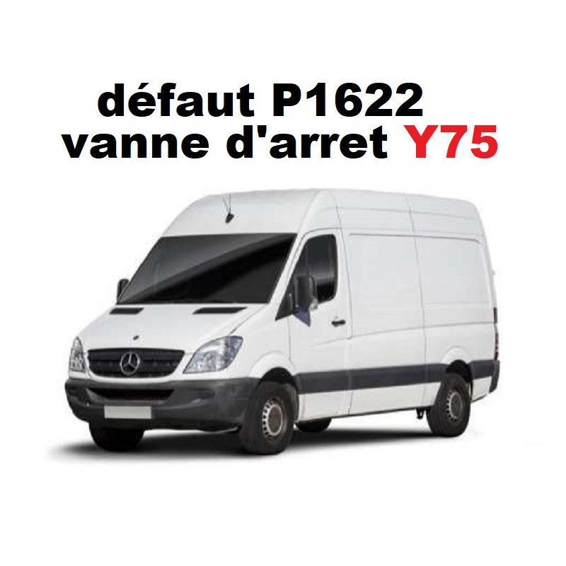 Réparation défaut Y75 P1622 sur Mercedes Sprinter