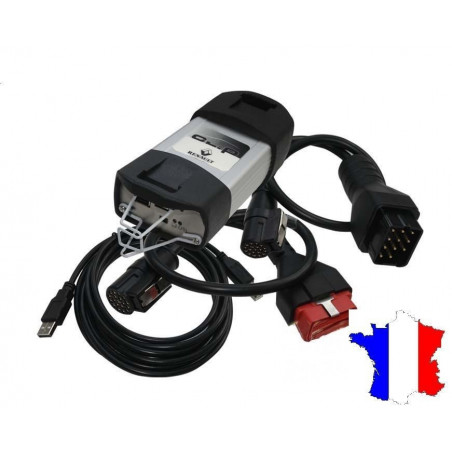valise de diagnostique RENAULT CAN CLIP pour Renault et Dacia