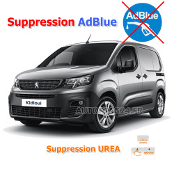 Suppression système AdBlue Urea Toyota Proace City - 2018 a 2023