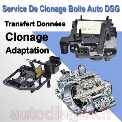 Service de Programmation Clonage Boite Auto DSG Audi Seat Skoda Volkswagen Porsche