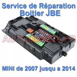 Réparation Boitier JBE MINI Cooper 2007 a 2014