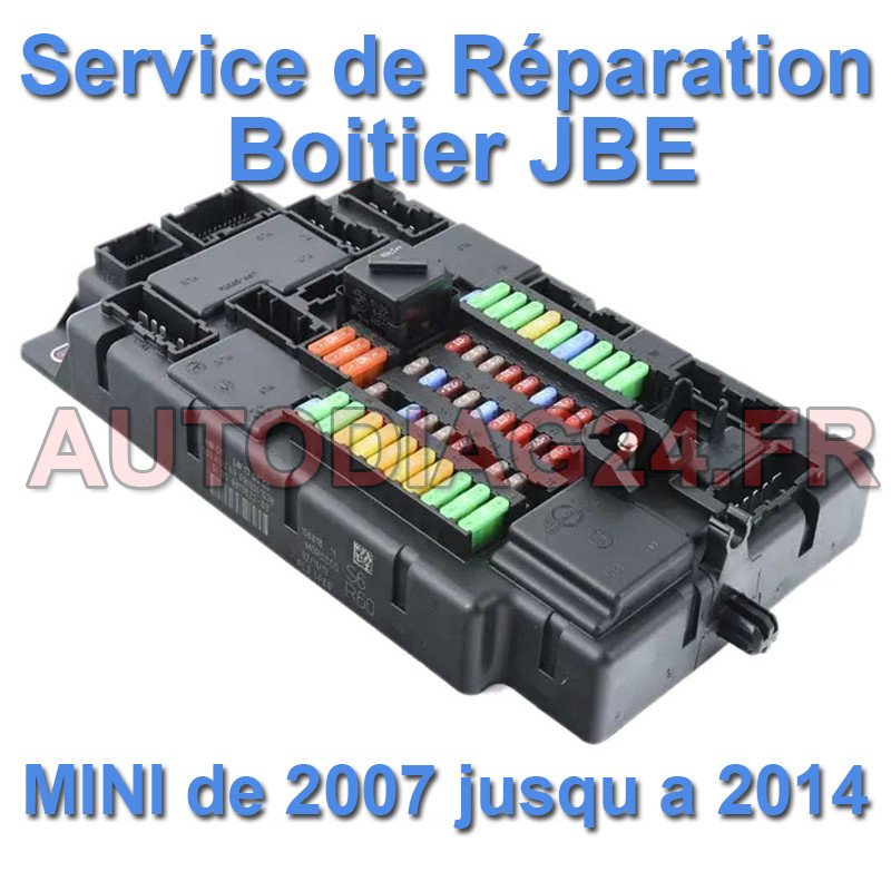 Réparation Boitier JBBF MINI 6135345685901 61.35 3456859-01 LEAR 519480C01 10681810 R58R59PL3SPEG