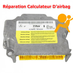 Réparation Calculateur d'airbag Mercedes Class A W169 A1698206626
