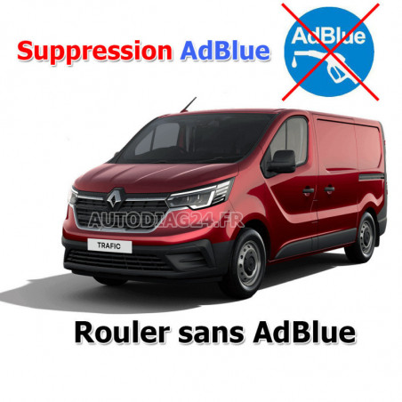 Suppression Systeme AdBlue nissan primastar uree