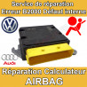 Réparation calculateur airbag Audi VW 5Q0959655CB 5Q0 959 655 CB VW21 Code erreur B2000 dtc65536
