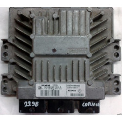 CALCULATEUR MOTEUR RENAULT MEGANE 1.5 DCI SIEMENS SID301 S122326109A, S122326109 A, 122326109, 8200565863, 8200592611