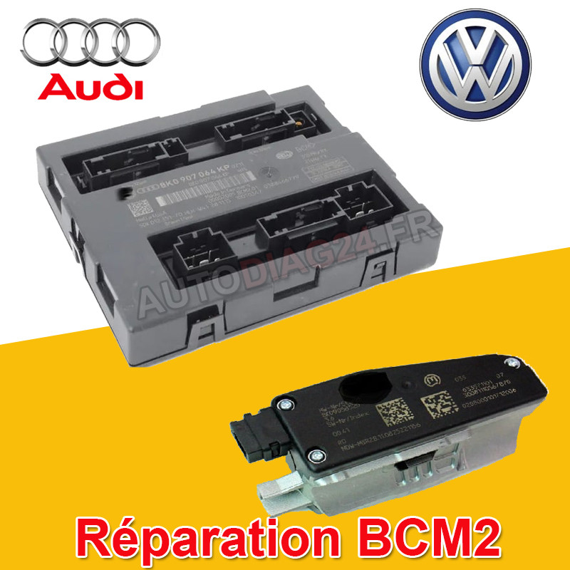 Réparation BCM2 Audi A4 A5 Q5 A6 A7 A8 module de commande de carrosserie 02811