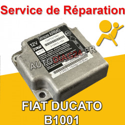 Réparation Calculateur airbag Fiat Ducato TRW 1358990080 Code Erreur b1001