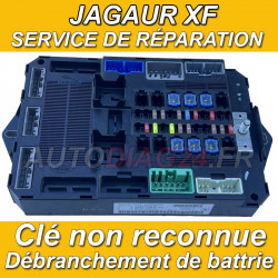 Réparation BCM JAGUAR XF *CLÉ NE FONCTIONNE PAS* DTC U3000-49 U1000-00