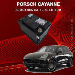 Réparation Batterie Lithium Porsche Cayenne 2018 - 2021