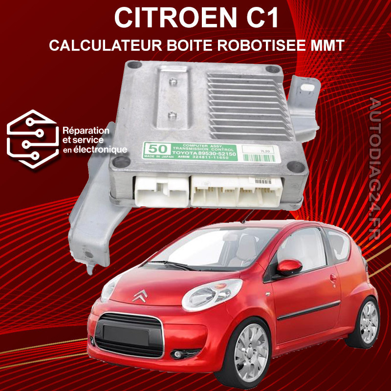 Réparation calculateur de boite robotisée Toyota 89530-70031 AISIN 324811-12141 DTC P0900