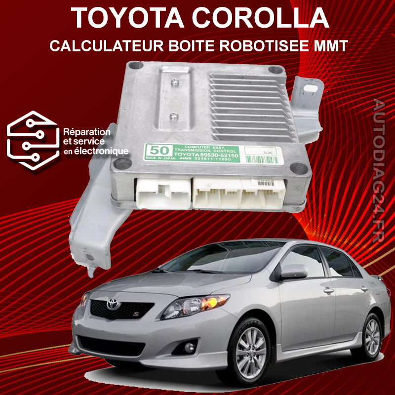Réparation calculateur de boite robotisée Toyota 89530-12223 AISIN 324811-10773 DTC P0900