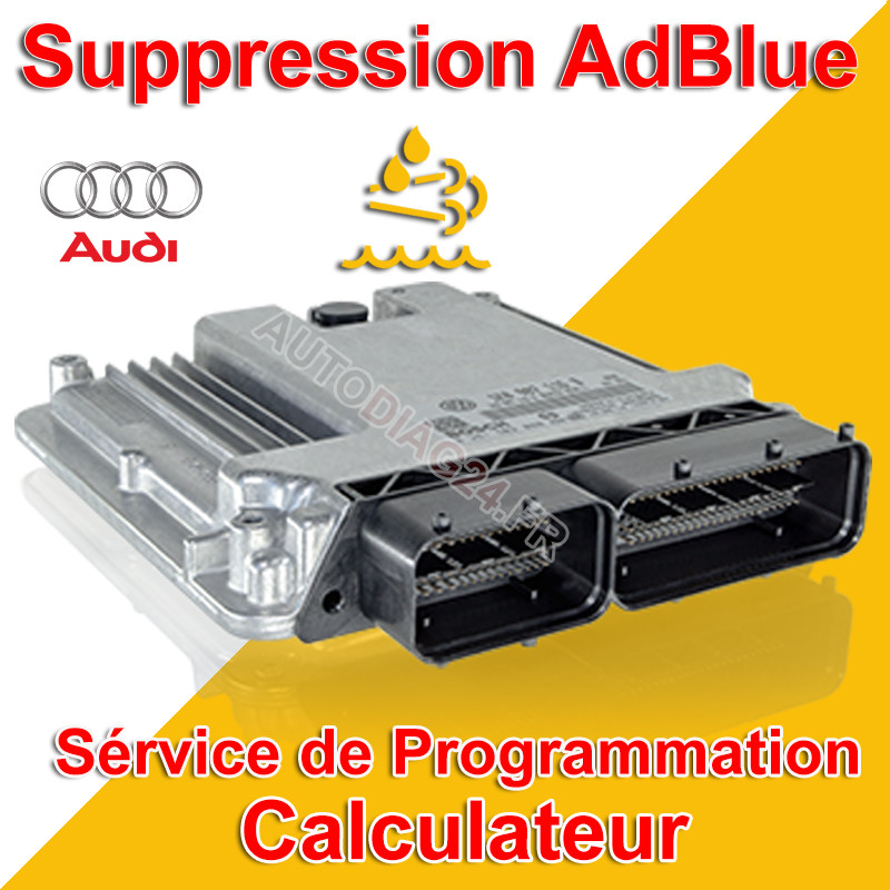 Suppression AdBlue NOx AUDI Bosch EDC17C54 démarrage impossible 0km
