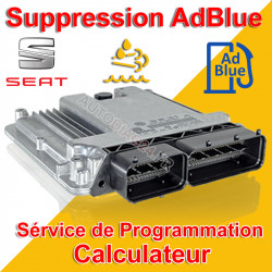 Suppression système AdBlue NOx Seat Bosch EDC17C46 démarrage impossible