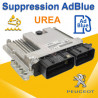 Suppression système AdBlue Urea Peugeot Bosch EDC17C60 démarrage impossible
