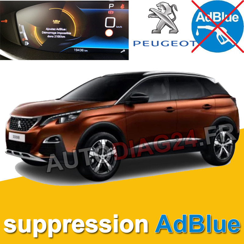 Suppression système AdBlue NOx BMW Bosch EDC17CP49 démarrage impossible