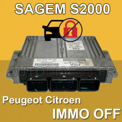 suppression anti-démarrage PSA Sagem JCAE-CMME S2000PM2 (Citroen Peugeot) IMMO OFF