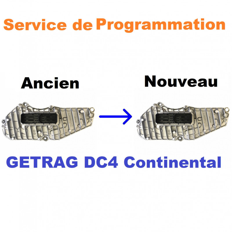 Clonage Calculateur Boite Auto TCM Renault GETRAG DC4 Continental