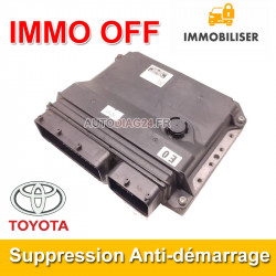 suppression anti-démarrage immo off Toyota VITZ Calculateur DENSO 89661-12J30