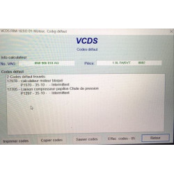 Suppression anti-démarrage immo off p1570 calculateur moteur bloqué Volkswagen Audi Seat Skoda