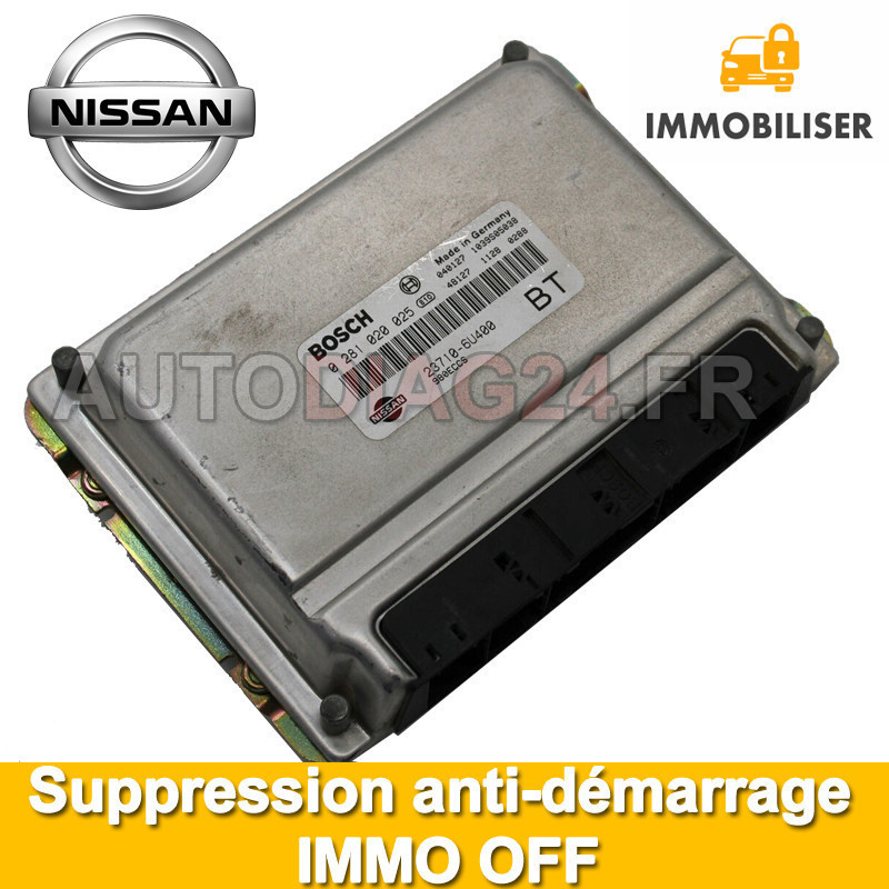 suppression anti-démarrage Nissan Cabstar 3L IMMO OFF Bosch 0 281 020 025 0281020025