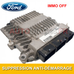 Suppression anti-demarrage immo off Continental SID206 Ford Fiesta